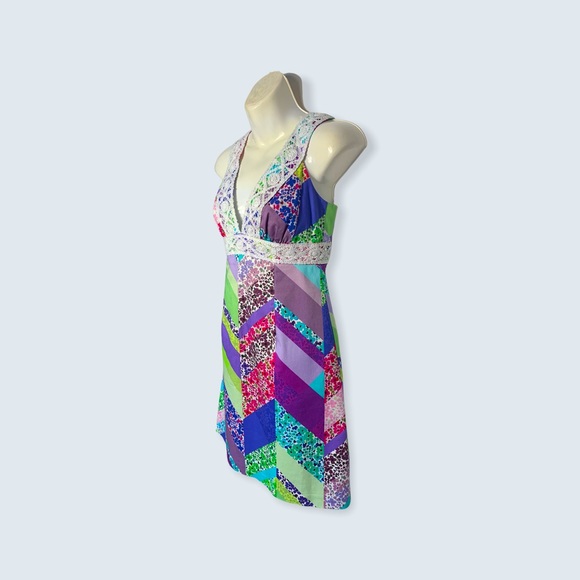Trina Turk Dresses & Skirts - Trina Turk multi color sleeveless mini dress 6